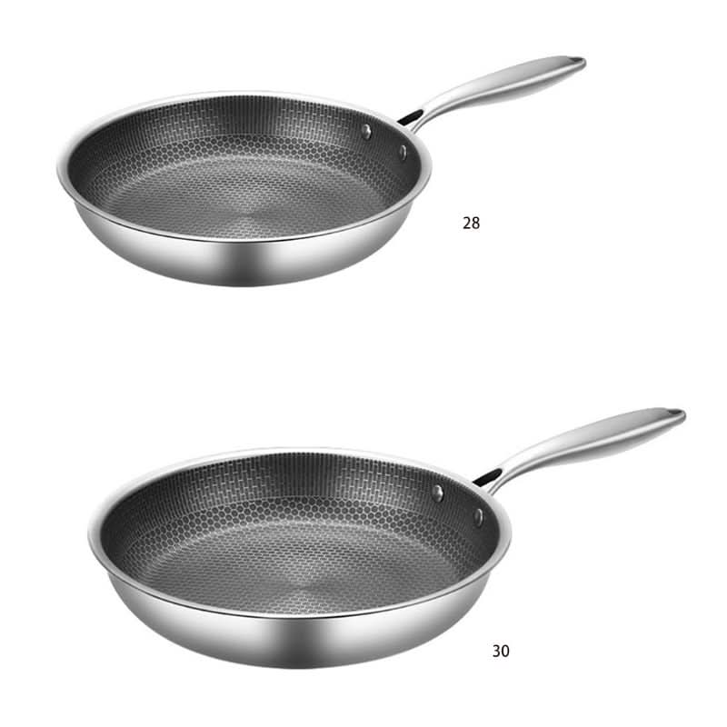 CHEFCRAFT PAN - Stainless steel non-stick frying pan for effortless cooking