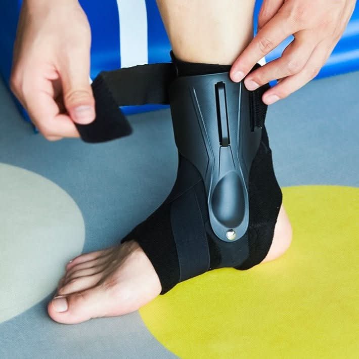 Ergonomische Stabilitätsklammer für Knöchel - Atmungsaktiv, Rutschfest, Schutz bei Sport und Alltag-1