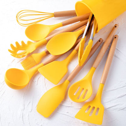 Variant image for Küchenhelfer Set 12-teilig Silikon Hitzebeständig BPA-frei Spülmaschinenfest-8