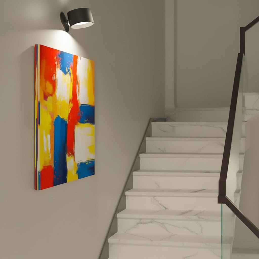 GLOW360 – Wireless, Rotatable LED Wall Lamp