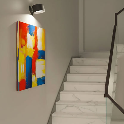 GLOW360 – Wireless, Rotatable LED Wall Lamp