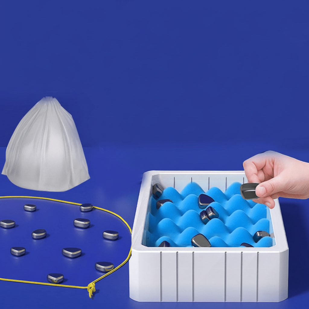 Magnetisches Schachspiel für Kinder – Pädagogisches Strategiespiel zum Schach Spielen und Lernen-4