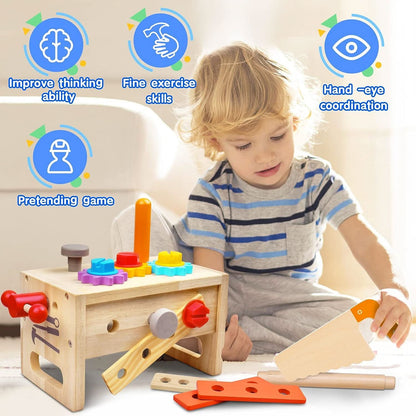 Holzkindwerkzeuge aus Holz - kreativer Spaß mit der Holzwerkzeugkiste-5