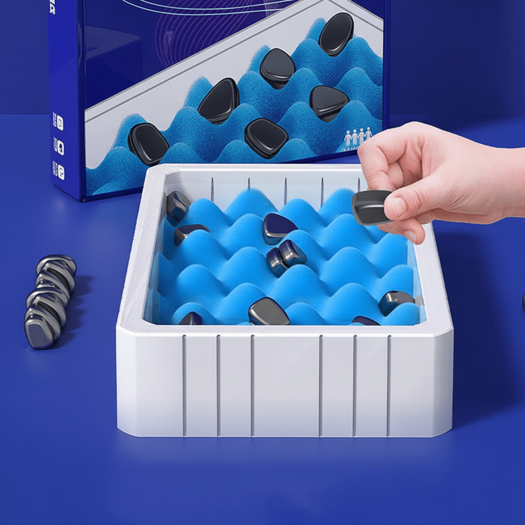 Magnetisches Schachspiel für Kinder – Pädagogisches Strategiespiel zum Schach Spielen und Lernen-6