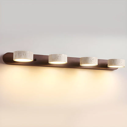 CAVÉRA – LED-Wandleuchte aus Travertin für architektonischen Luxus 10