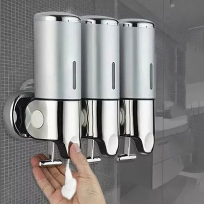 CLEANMOUNT – Hochwertiger, wandmontierter Seifenspender mit elegantem Edelstahl-Design 1