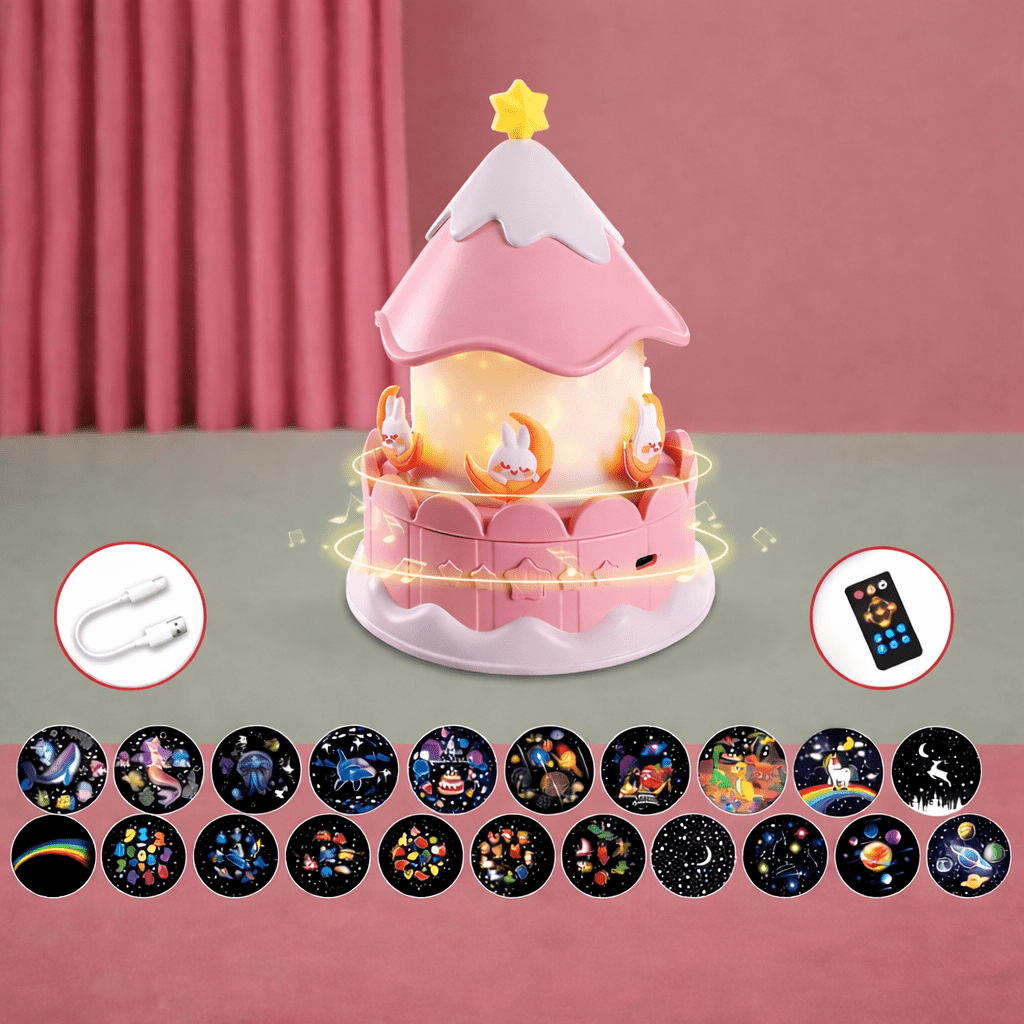 Dreamlix – Musical Star Projector with 12 Enchanting Themes