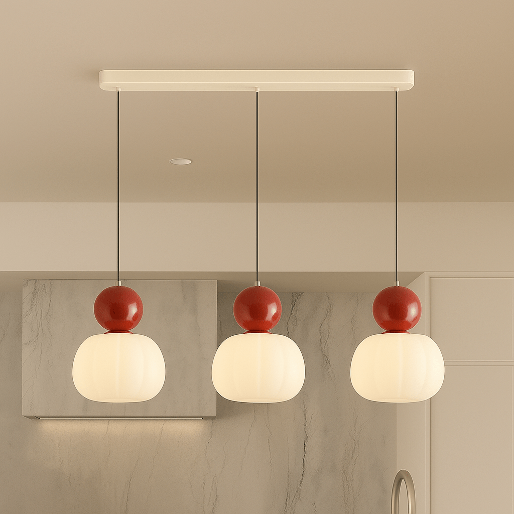 ART DECO PENDANT - Elegant hanging lamp in the style of the golden era
