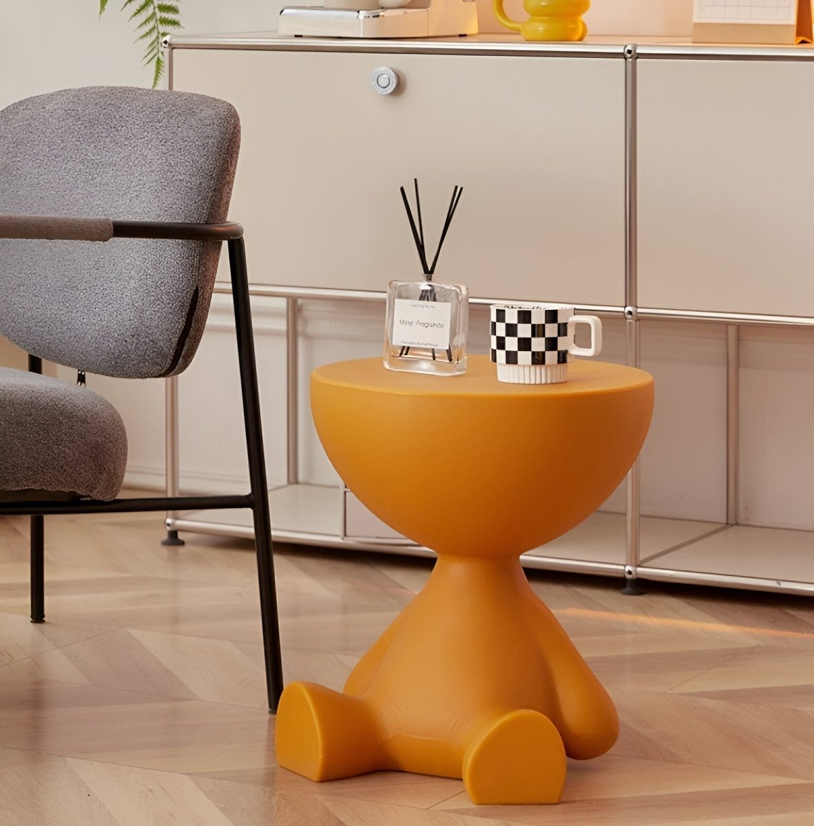 Eleganter Runder Couchtisch - Zeitloses Design für Wohnzimmertisch und Beistelltisch 2