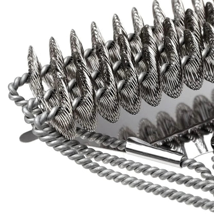 GRILLMASTER – Bristle-Free Stainless Steel BBQ Brush