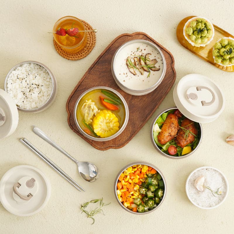 HOTCORE – Doppelwandige, isolierte Lunchbox für langanhaltende Wärmespeicherung 6