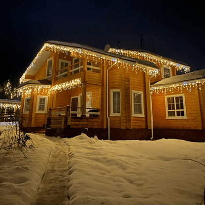 LUMICURTAIN – LED-Gartenbeleuchtungsvorhänge für Eleganz und Ambiente im Freien 3