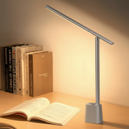LUMIFOLD – Intelligente LED-Schreibtischlampe mit dimmbarem und wiederaufladbarem, faltbarem Design 0