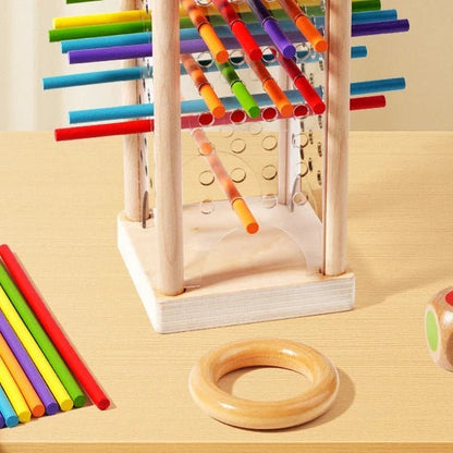 MATHWOOD – Montessori-Zählstäbchen-Set für kognitives Wachstum und Koordination 4