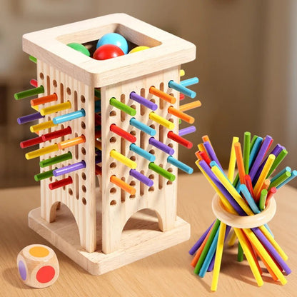 MATHWOOD – Montessori-Zählstäbchen-Set für kognitives Wachstum und Koordination 5