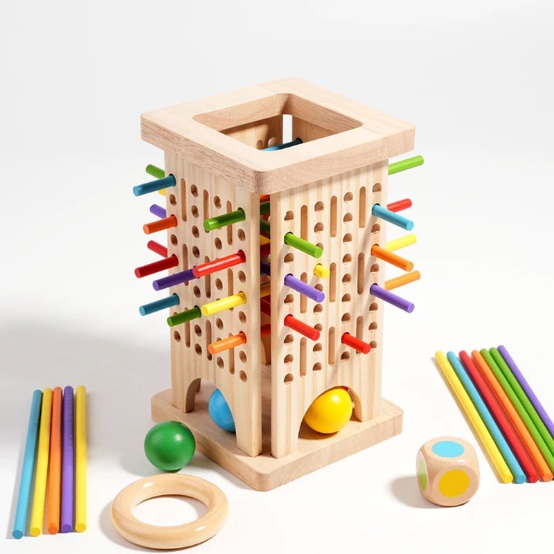 MATHWOOD – Montessori-Zählstäbchen-Set für kognitives Wachstum und Koordination 7