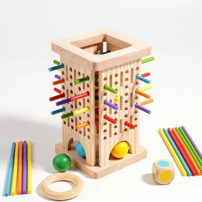 MATHWOOD – Montessori-Zählstäbchen-Set für kognitives Wachstum und Koordination 7