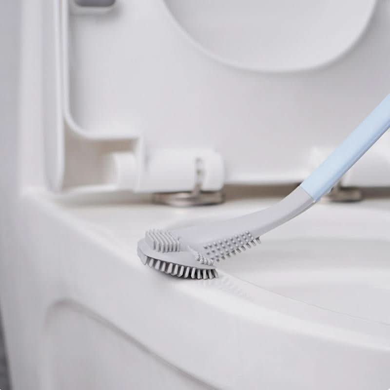 NEATFLOW – Dreieckige TPR-Toilettenbürste mit tropffreier Basis 7