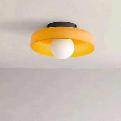 Nordische Eleganz - Die Glasglühendedecklampe für Ihr Zuhause-3