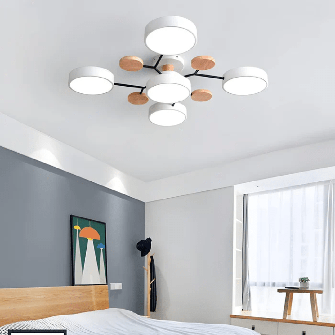 CEILUX – Modern round LED ceiling light with sleek minimalist design