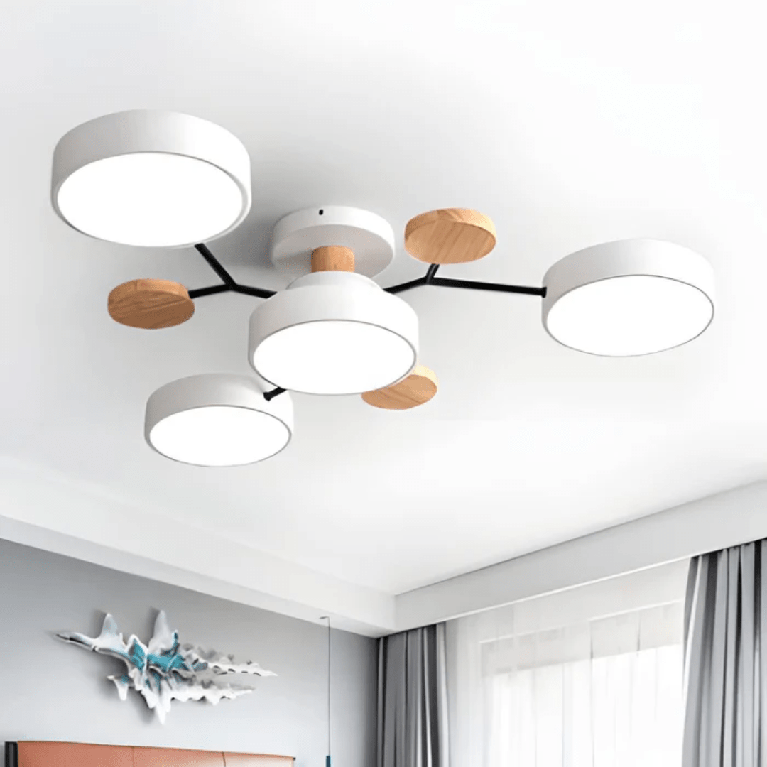 CEILUX – Modern round LED ceiling light with sleek minimalist design