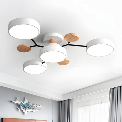 CEILUX – Modern round LED ceiling light with sleek minimalist design