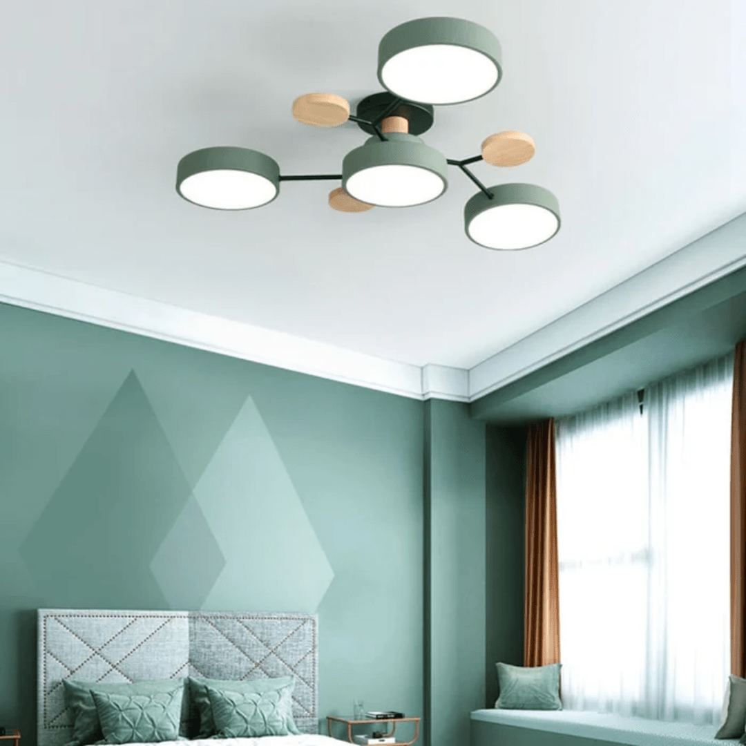 CEILUX – Modern round LED ceiling light with sleek minimalist design