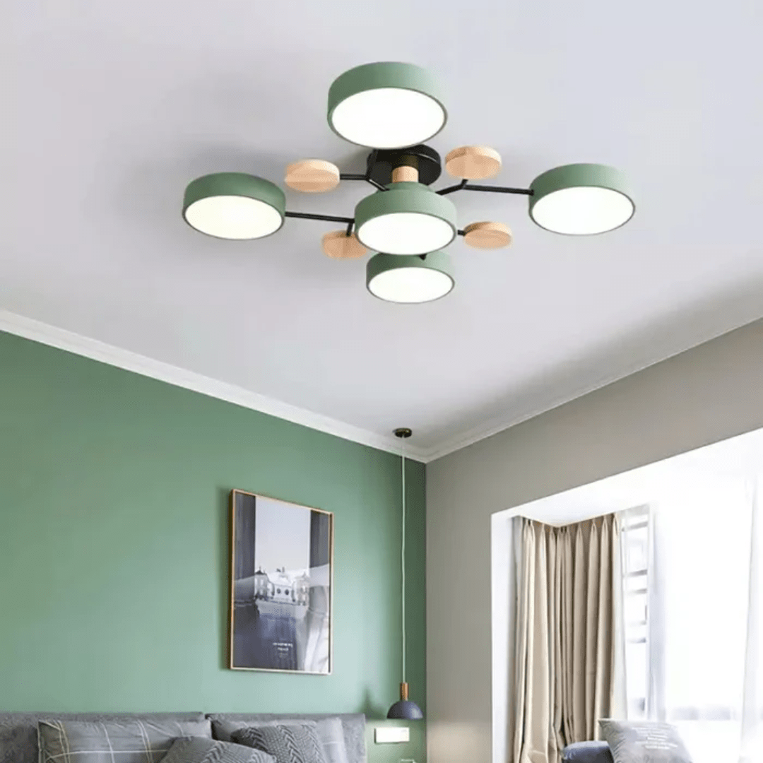 CEILUX – Modern round LED ceiling light with sleek minimalist design
