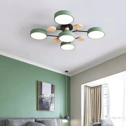 CEILUX – Modern round LED ceiling light with sleek minimalist design