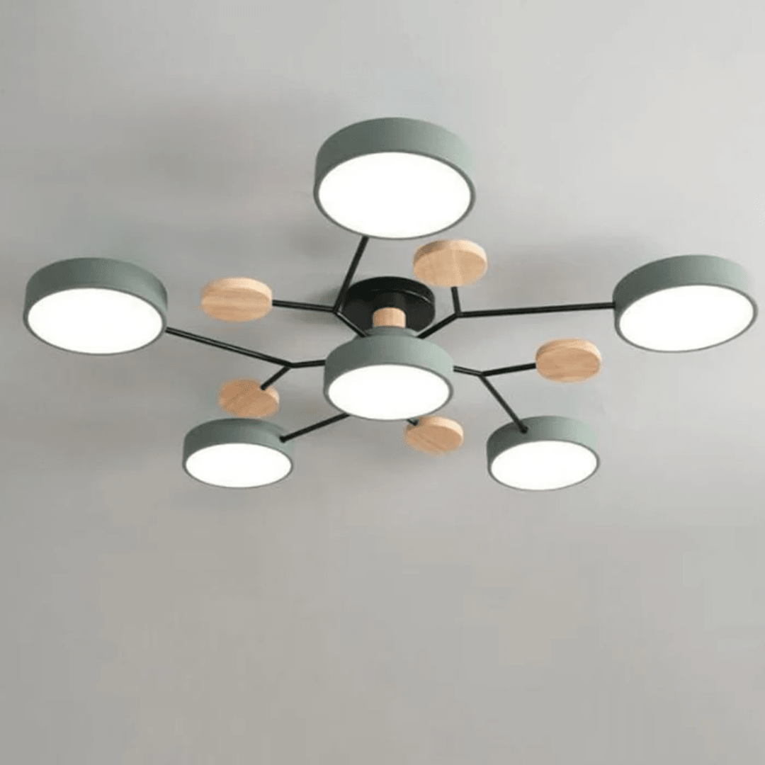 CEILUX – Modern round LED ceiling light with sleek minimalist design
