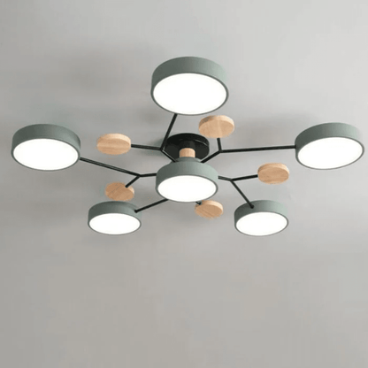 CEILUX – Modern round LED ceiling light with sleek minimalist design