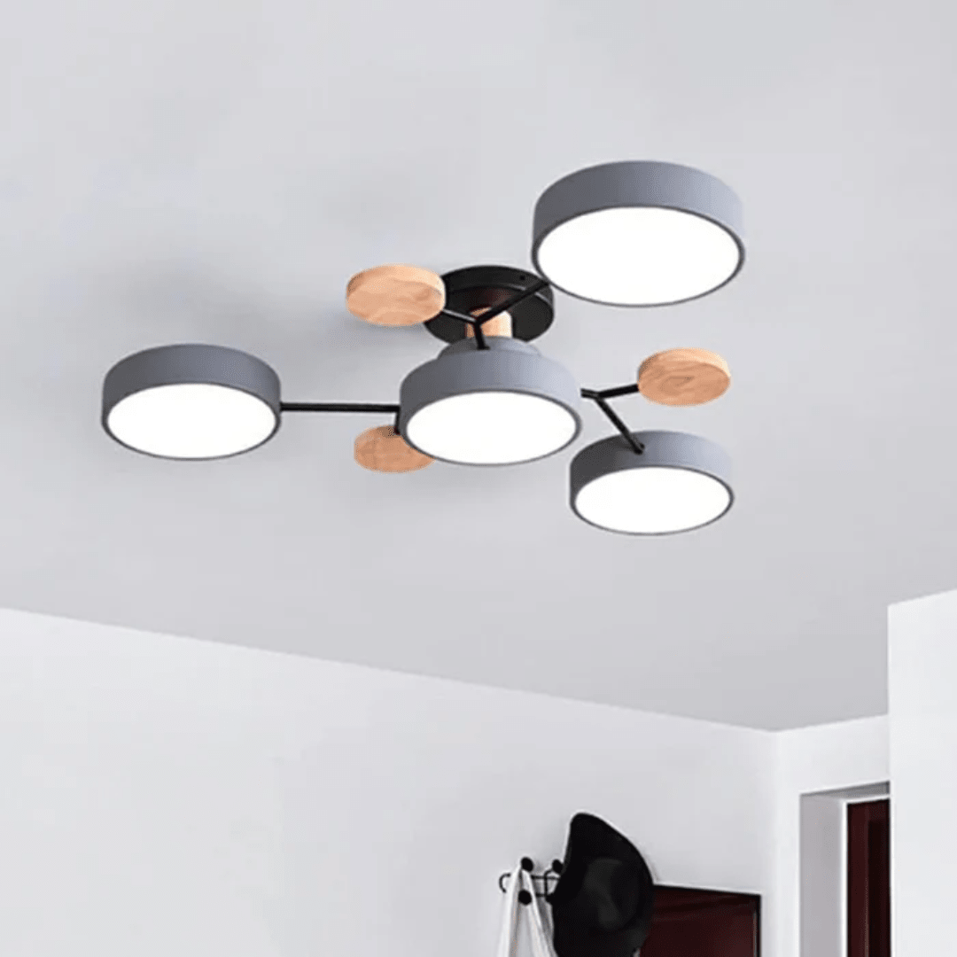 CEILUX – Modern round LED ceiling light with sleek minimalist design
