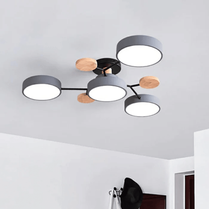 CEILUX – Modern round LED ceiling light with sleek minimalist design