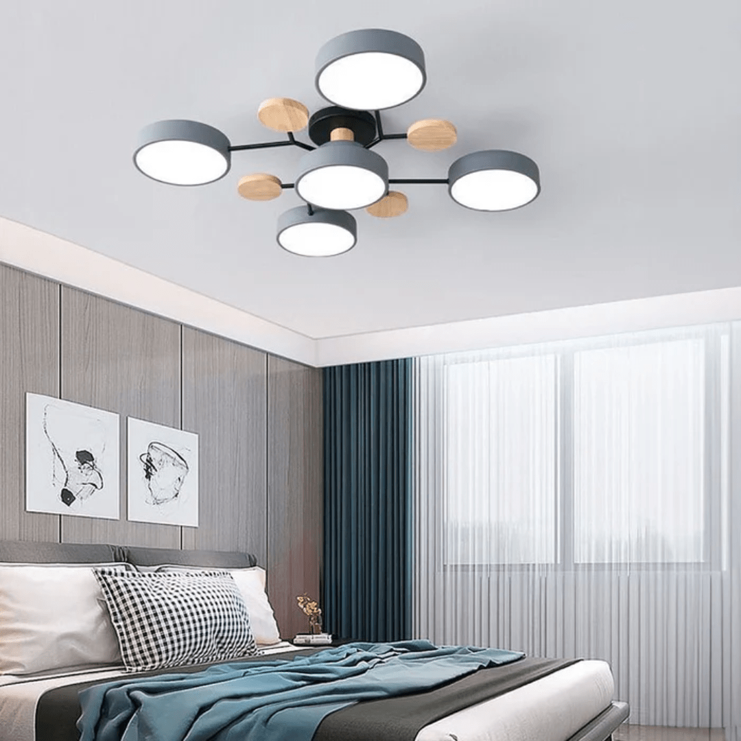 CEILUX – Modern round LED ceiling light with sleek minimalist design