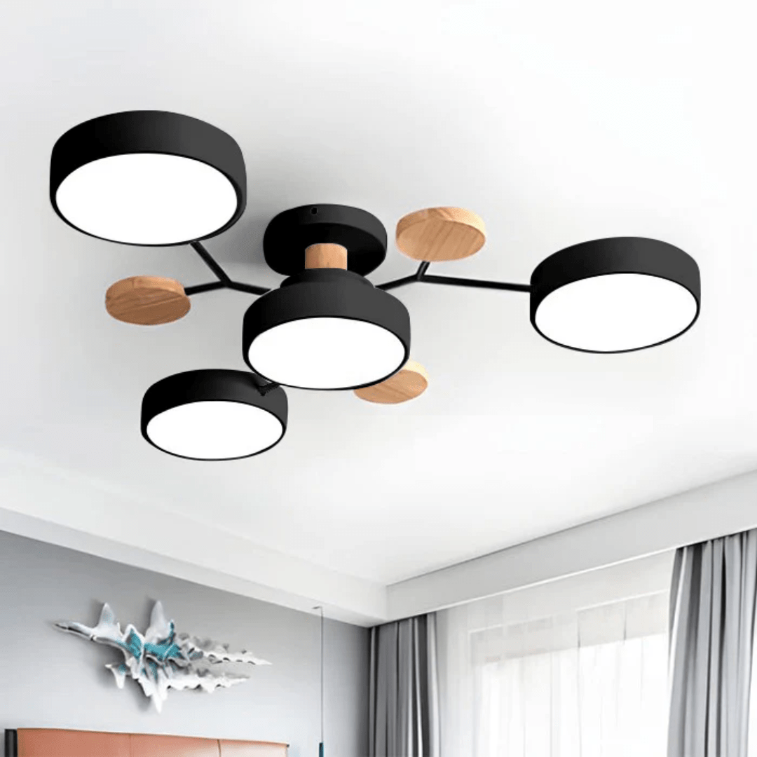 CEILUX – Modern round LED ceiling light with sleek minimalist design
