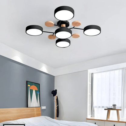 CEILUX – Modern round LED ceiling light with sleek minimalist design