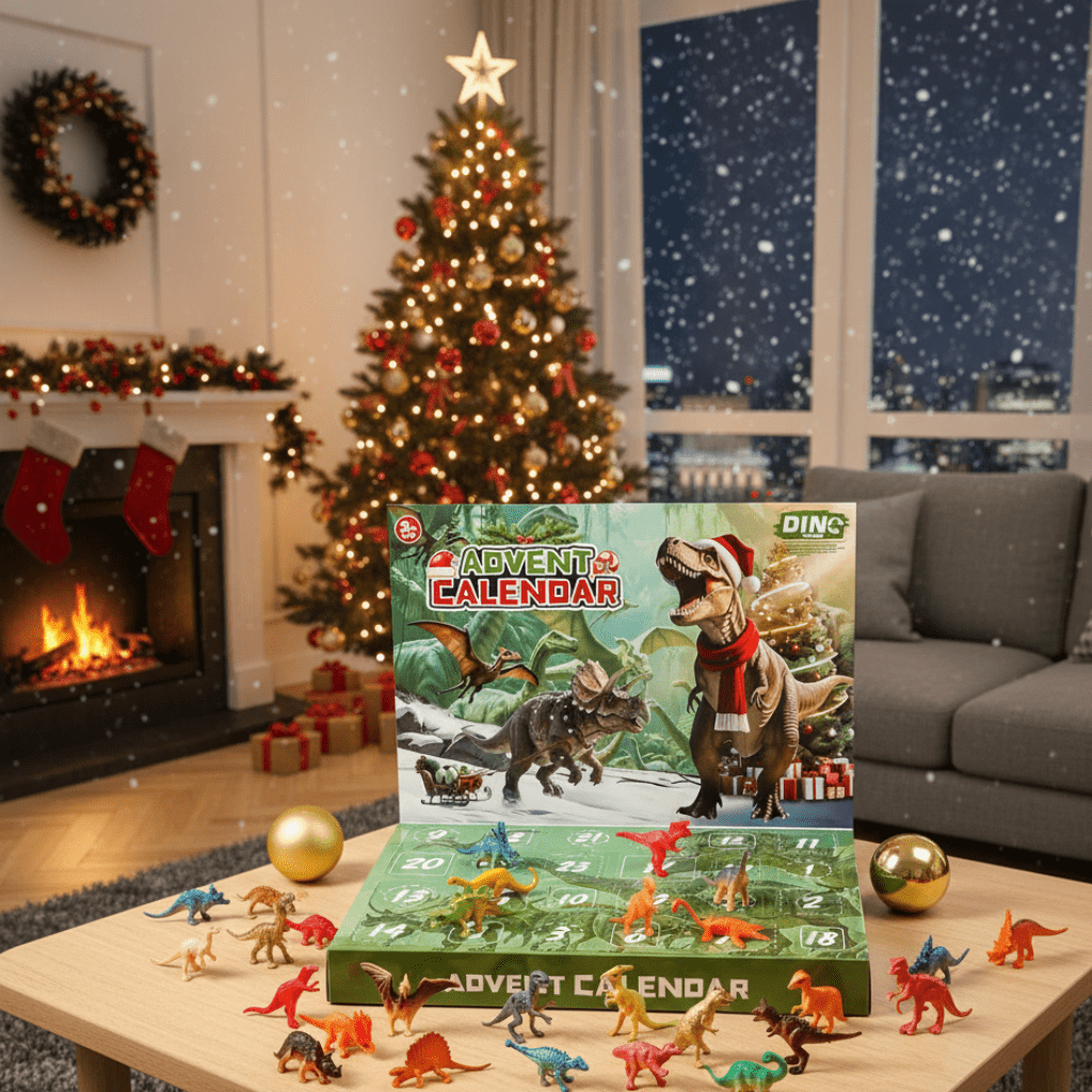ROARVENTURE 2025 – 24 Tage voller Dinosaurier-Überraschungen für Weihnachtsspaß 0
