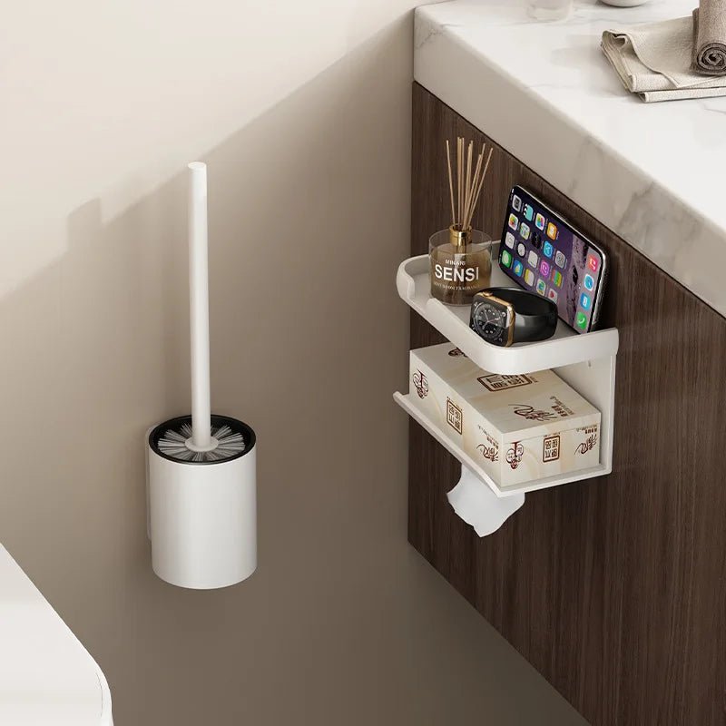 SLIMLOO – Platzsparendes Aluminium-Toilettenbürsten-Set für moderne Badezimmer 2