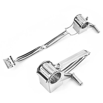 SPIN CHOP – Premium-Käsereibe mit Rotationsfunktion und mehreren Edelstahltrommeln 6