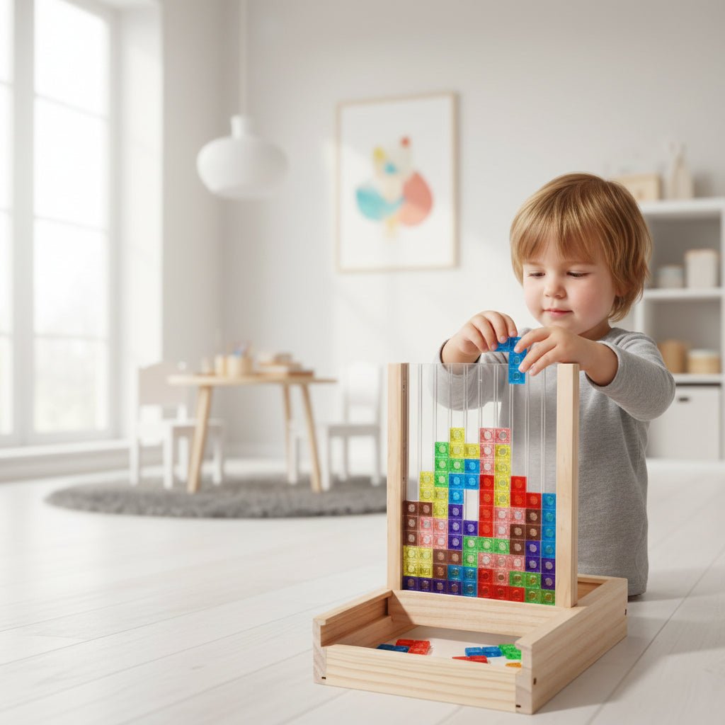 ECOBLOCK – Wooden Puzzle for Sustainable Fun & Brain Training