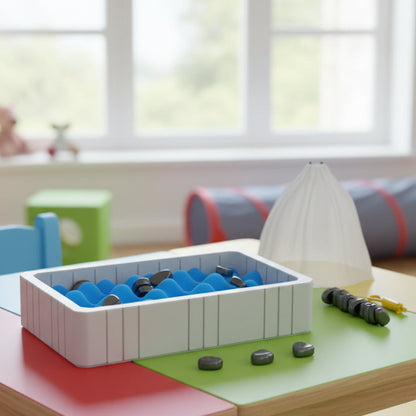 Magnetisches Schachspiel für Kinder – Pädagogisches Strategiespiel zum Schach Spielen und Lernen-1