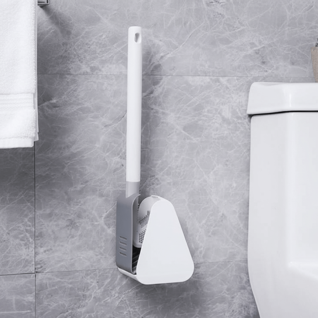 AQUATIDY – Hygienic Triangle Brush for Bathroom Cleaning